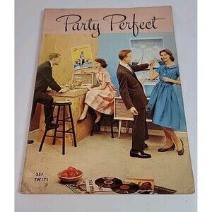 Vintage 1950s Scholastic Party Perfect TW171 Gay Head Teen Etiquette Paperback